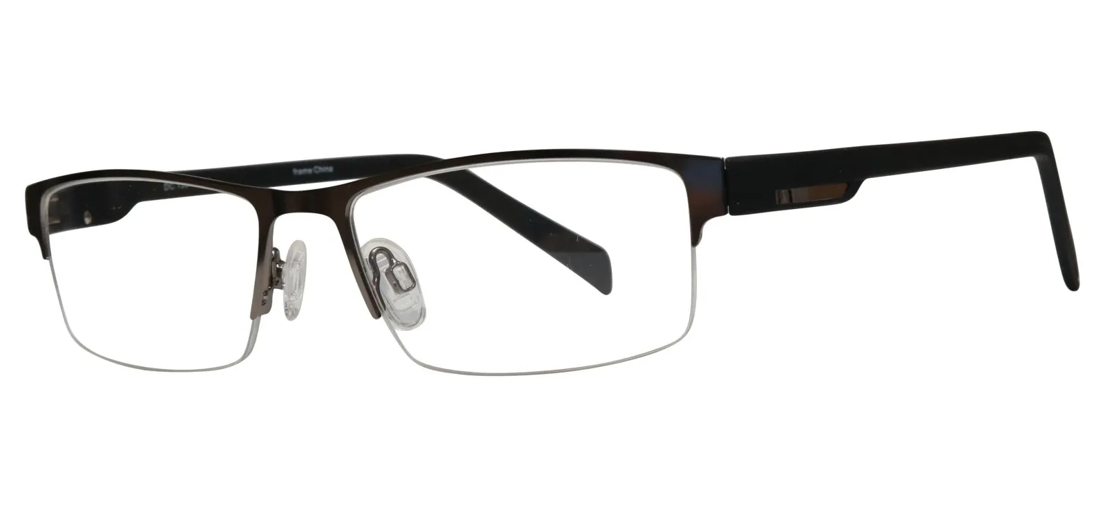 Blue Light Blocking Glasses Rectangle Half Rim 201905 Eyeglasses Includes Blue Light Blocking Lenses