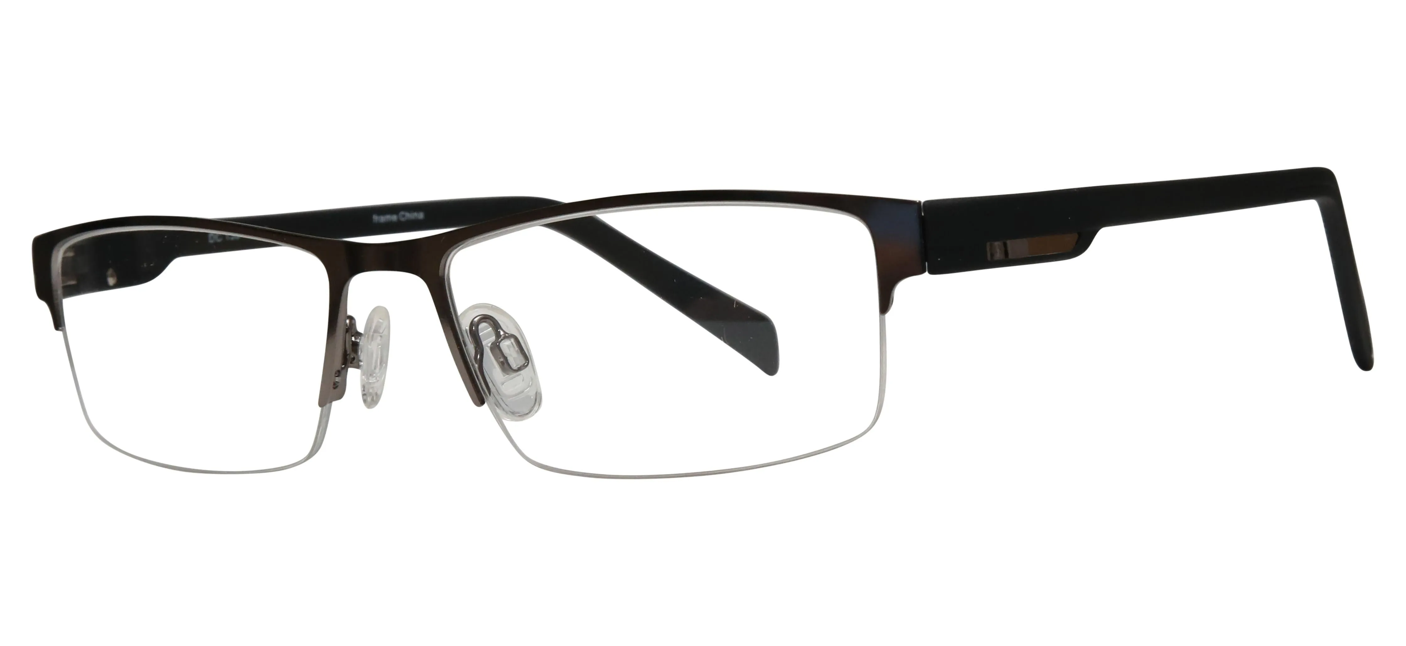 Blue Light Blocking Glasses Rectangle Half Rim 201905 Eyeglasses Includes Blue Light Blocking Lenses