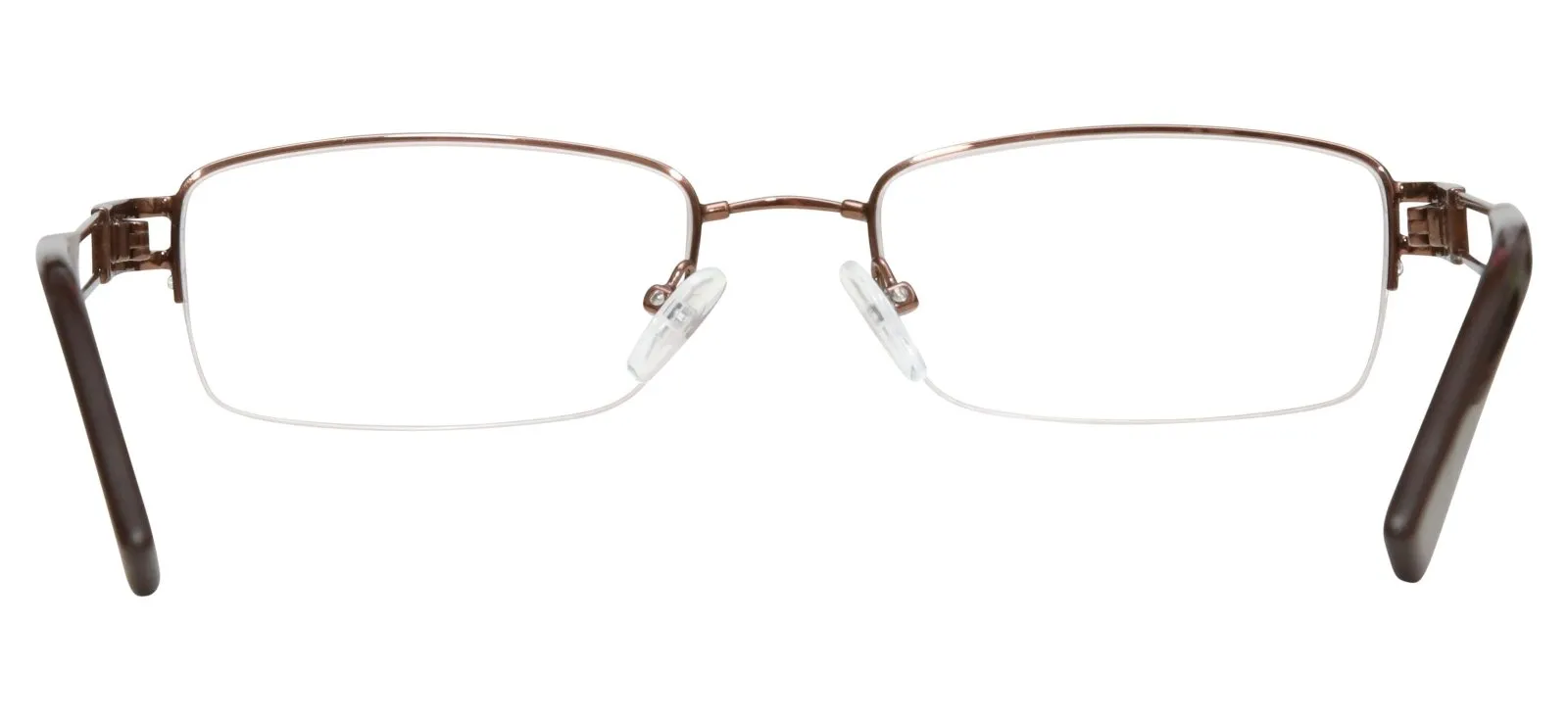Blue Light Blocking Glasses Rectangle Half Rim 201937 Eyeglasses Includes Blue Light Blocking Lenses