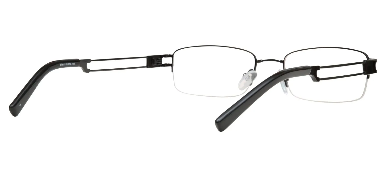 Blue Light Blocking Glasses Rectangle Half Rim 201937 Eyeglasses Includes Blue Light Blocking Lenses