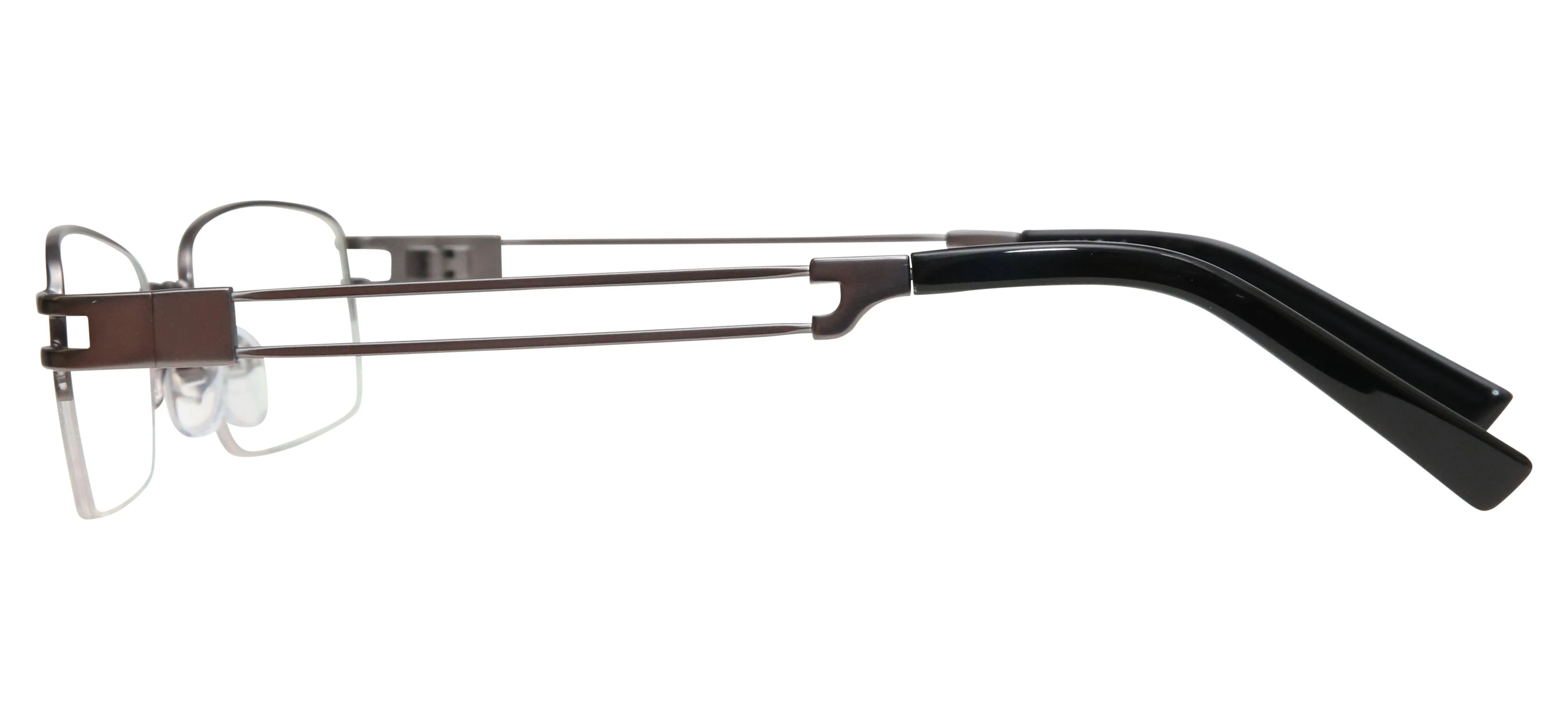 Blue Light Blocking Glasses Rectangle Half Rim 201937 Eyeglasses Includes Blue Light Blocking Lenses