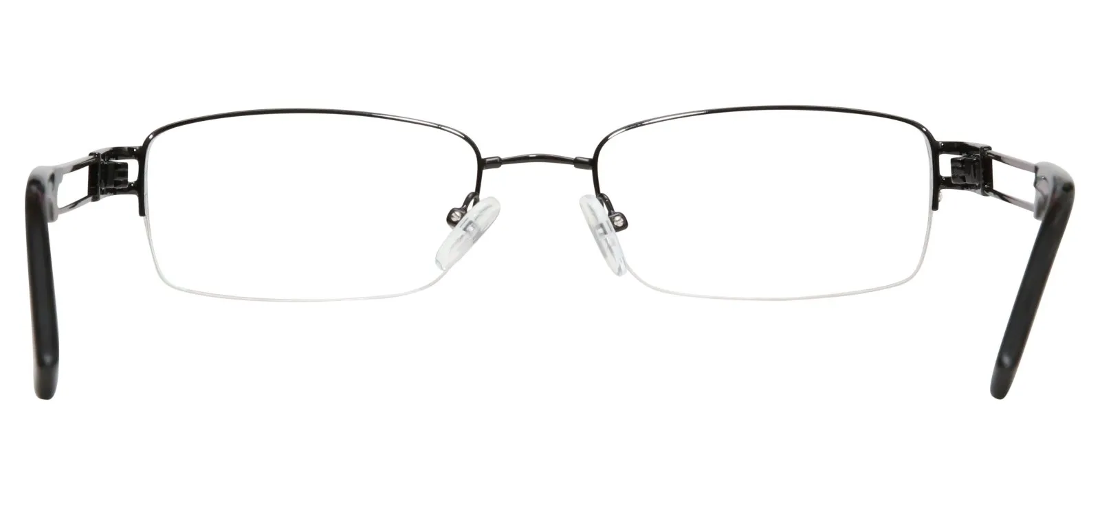 Blue Light Blocking Glasses Rectangle Half Rim 201937 Eyeglasses Includes Blue Light Blocking Lenses
