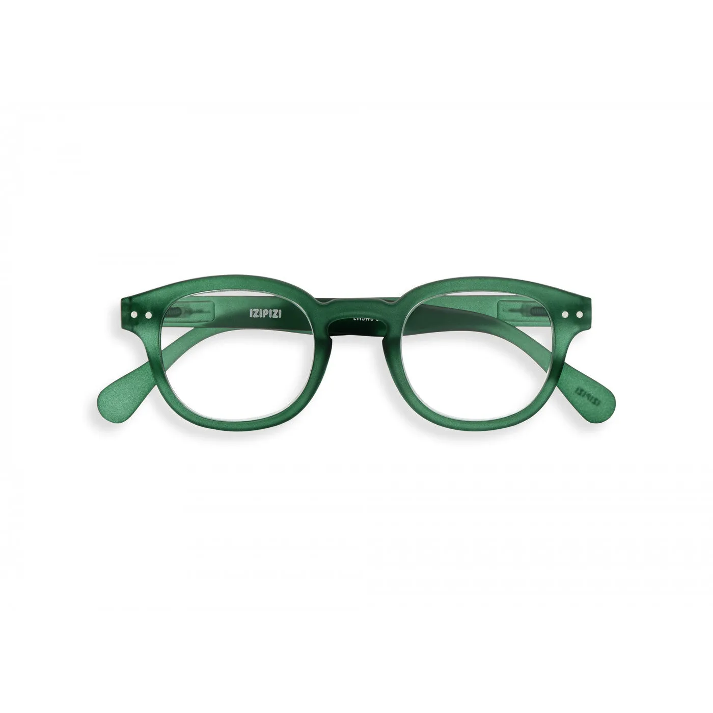 #C Reading Glasses - Green Crystal