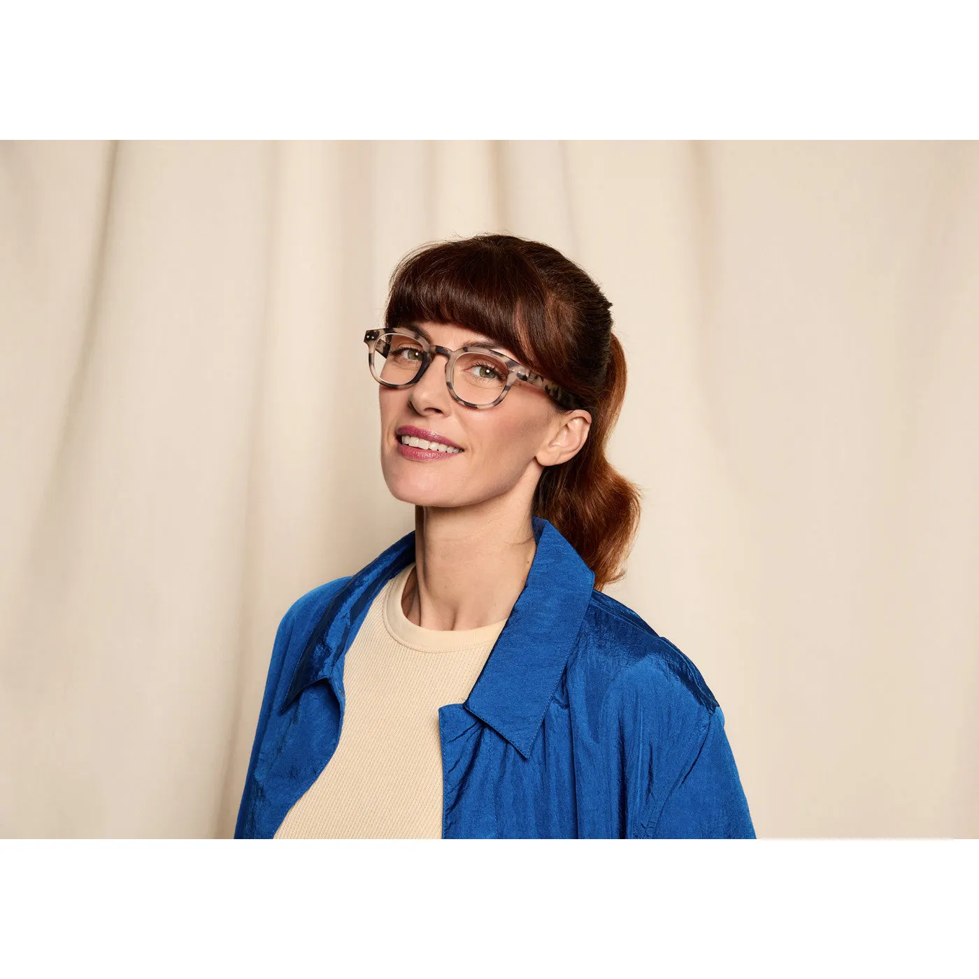 #C Reading Glasses - Green Crystal