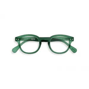 #C Reading Glasses - Green Crystal