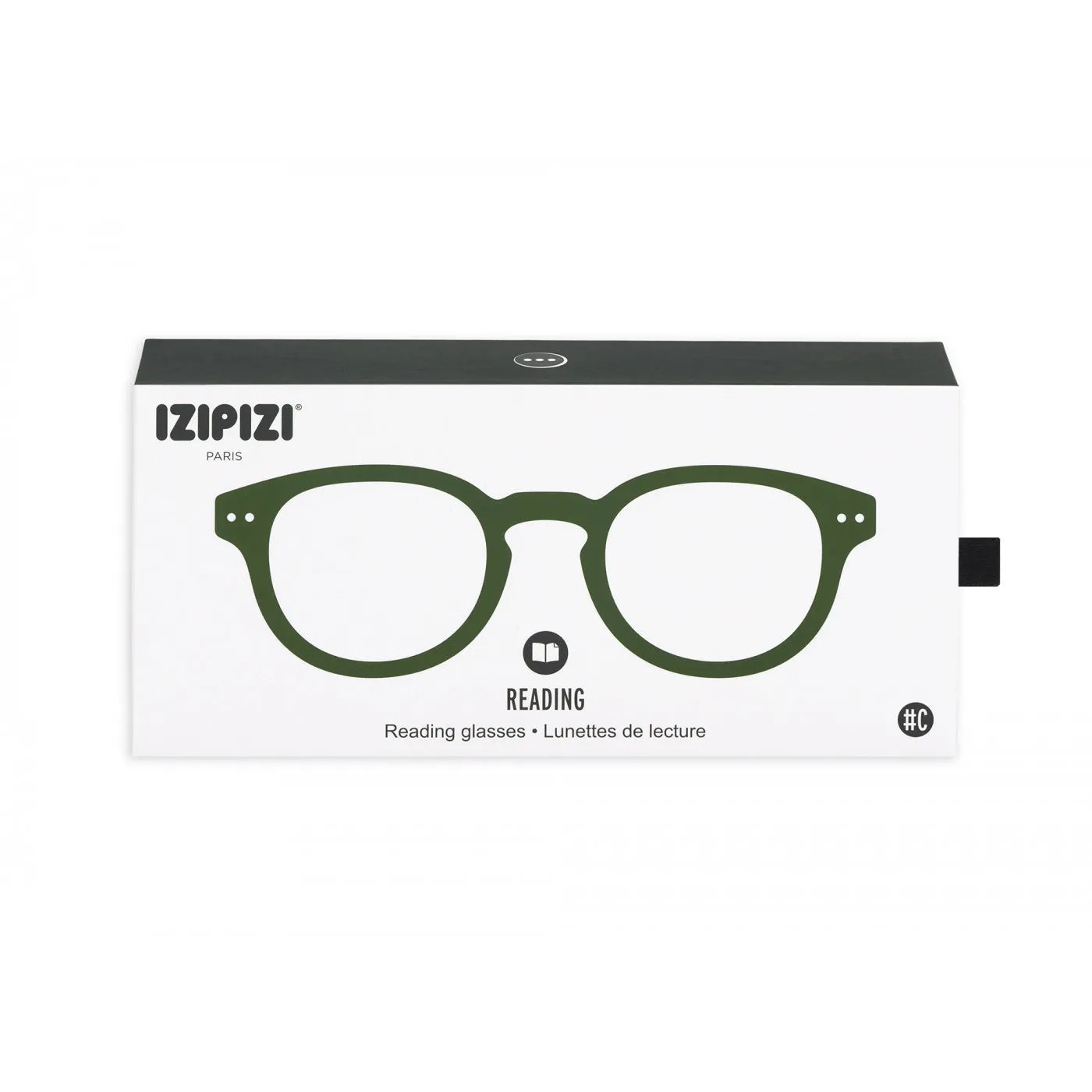 #C Reading Glasses - Green Crystal
