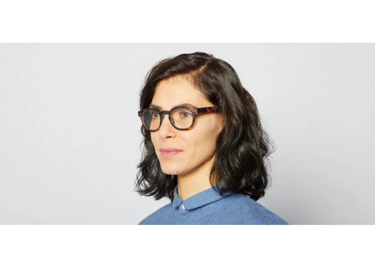 #C Reading Glasses - Tortoise