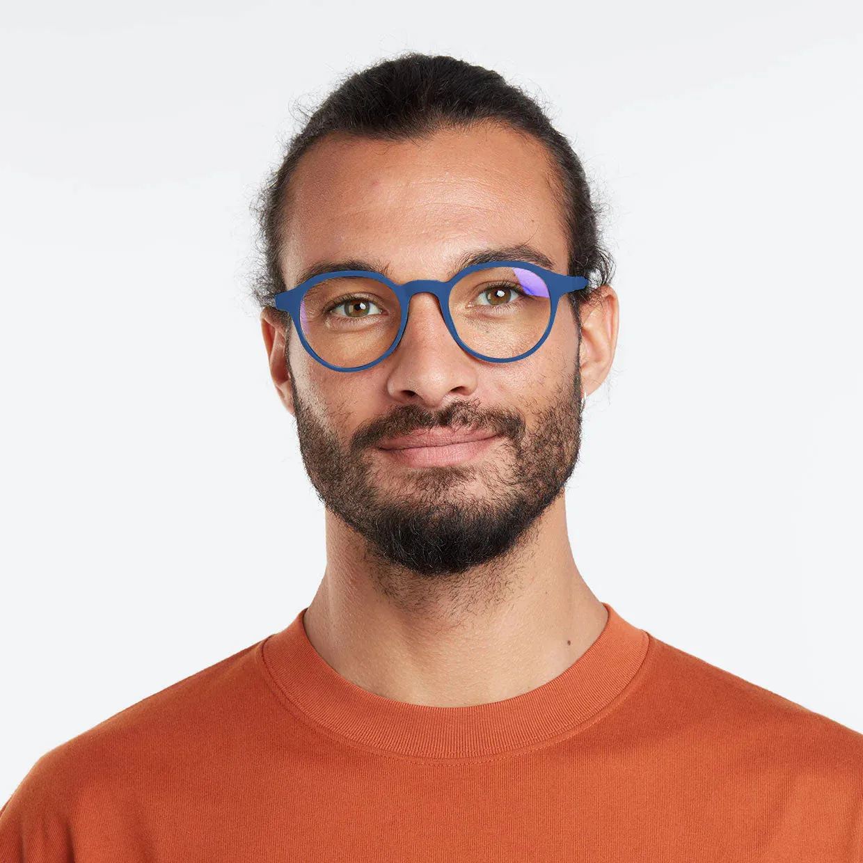 Chamberi Screen Glasses - Navy Blue