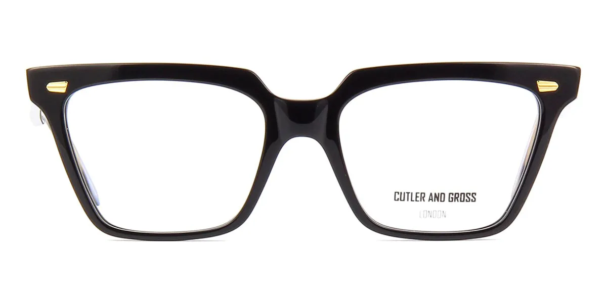 Cutler and Gross 1346 01 Black on Crystal