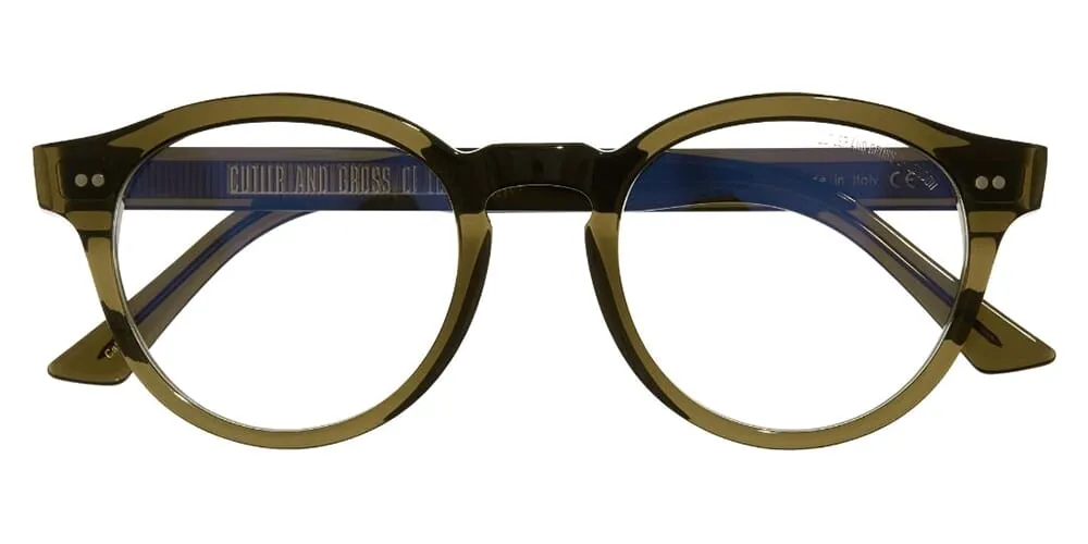 Cutler and Gross 1378 04 Olive with Blue Control