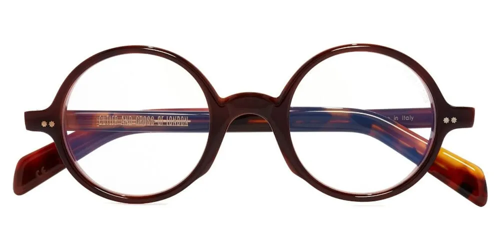 Cutler and Gross GR01 02 Multi Havana Burgundy - As Seen On Eugene Levy