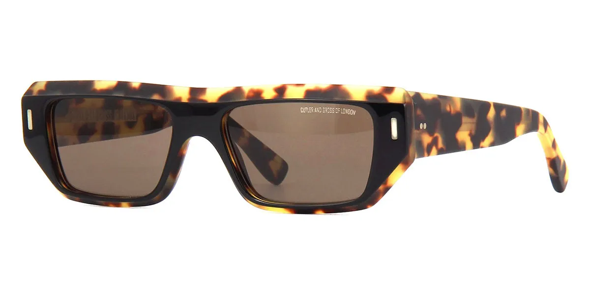 Cutler and Gross Sun 1367 02 Black on Camouflage