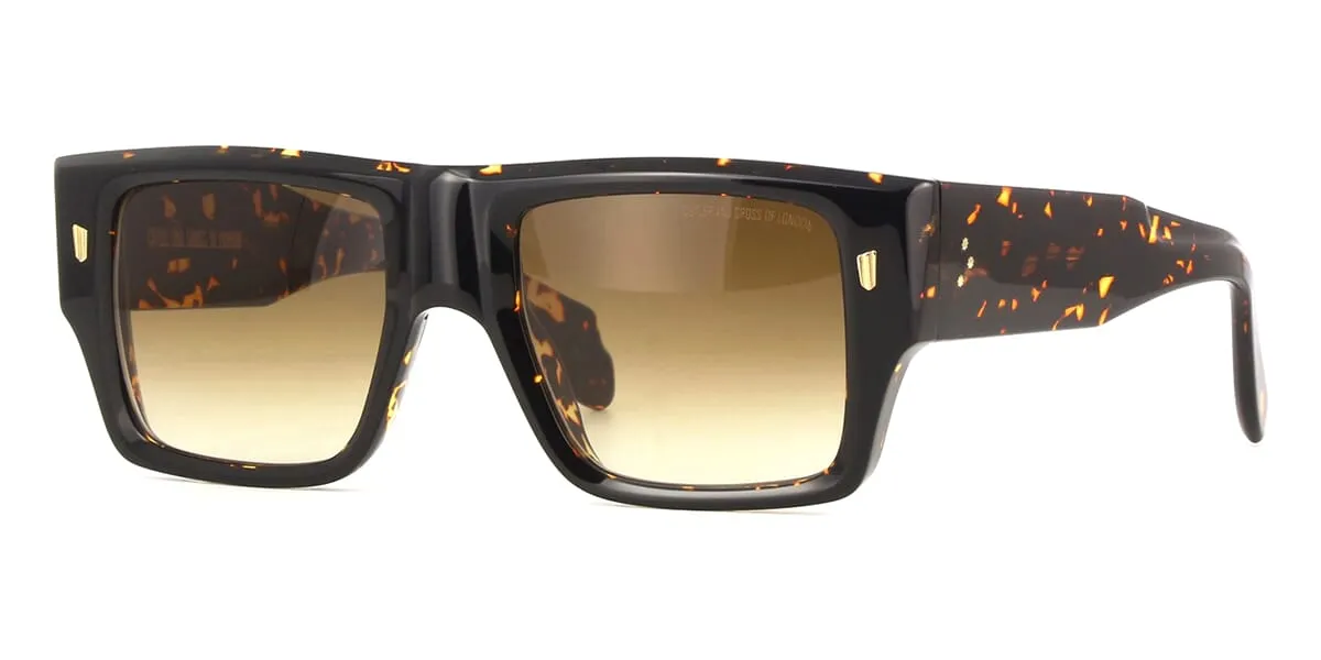 Cutler and Gross Sun 1414 02 Black on Havana