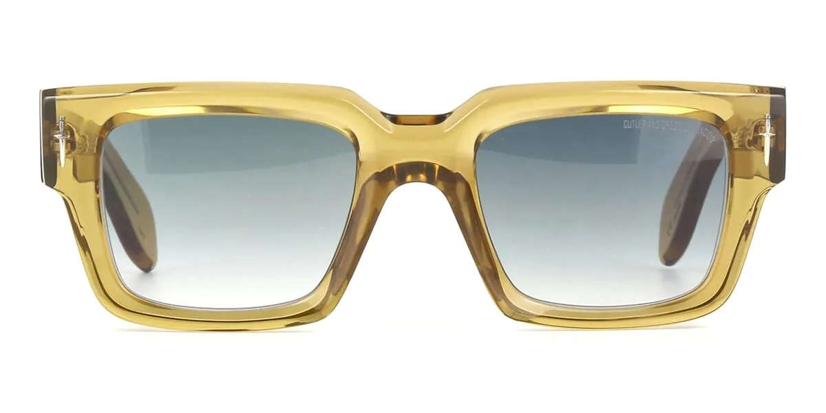 Cutler and Gross Sun X The Great Frog Titan GFSN014 03 Crystal Tobacco - As Seen On Spencer Matthews