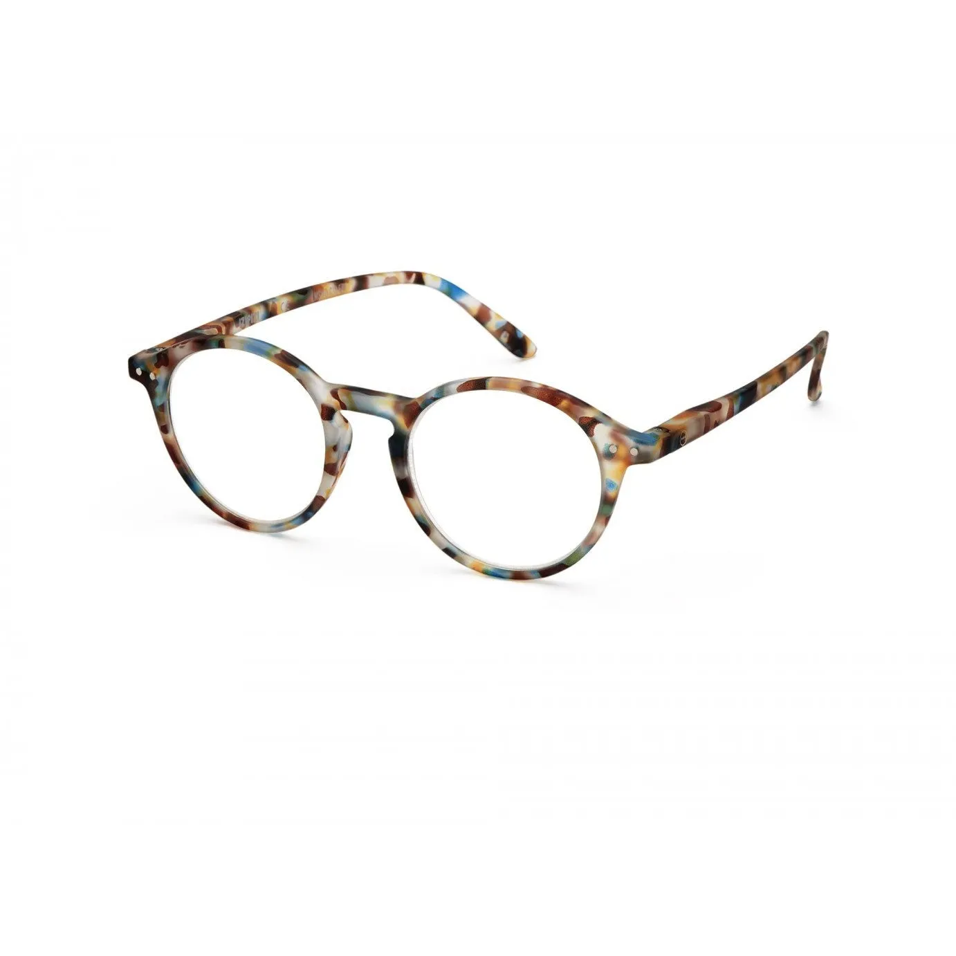 #D Reading Glasses - Blue Tortoise