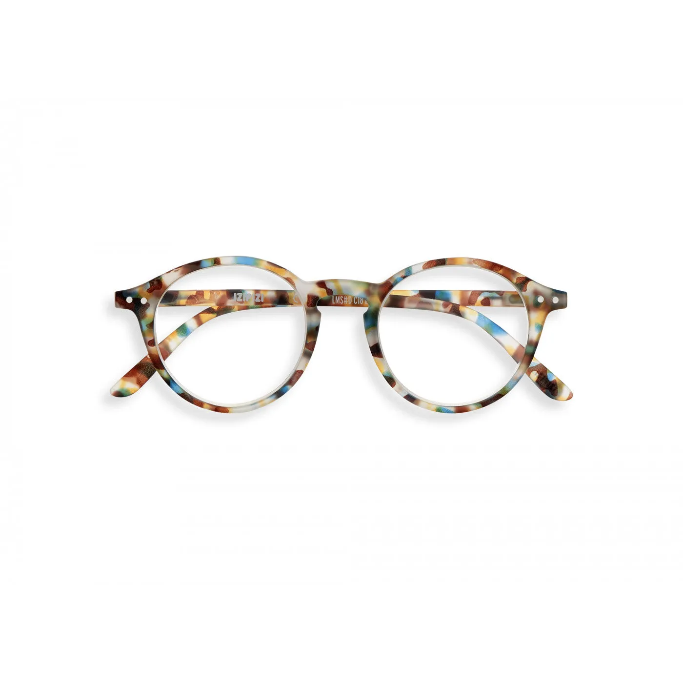 #D Reading Glasses - Blue Tortoise