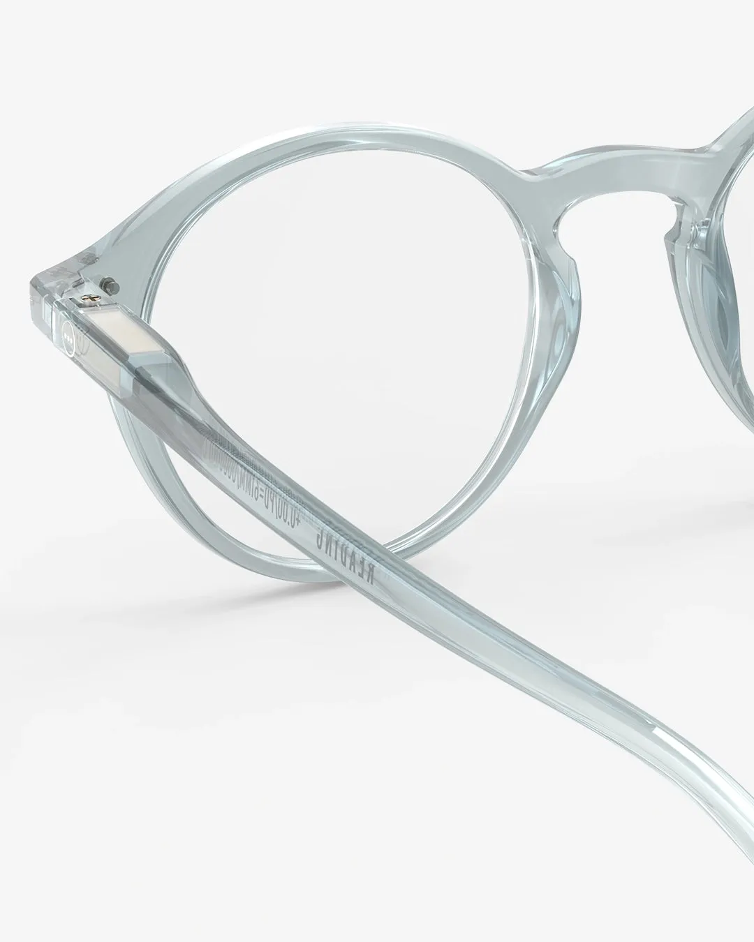 #D Reading Glasses - Frozen Blue