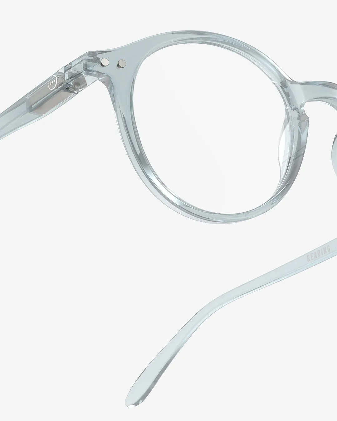 #D Reading Glasses - Frozen Blue