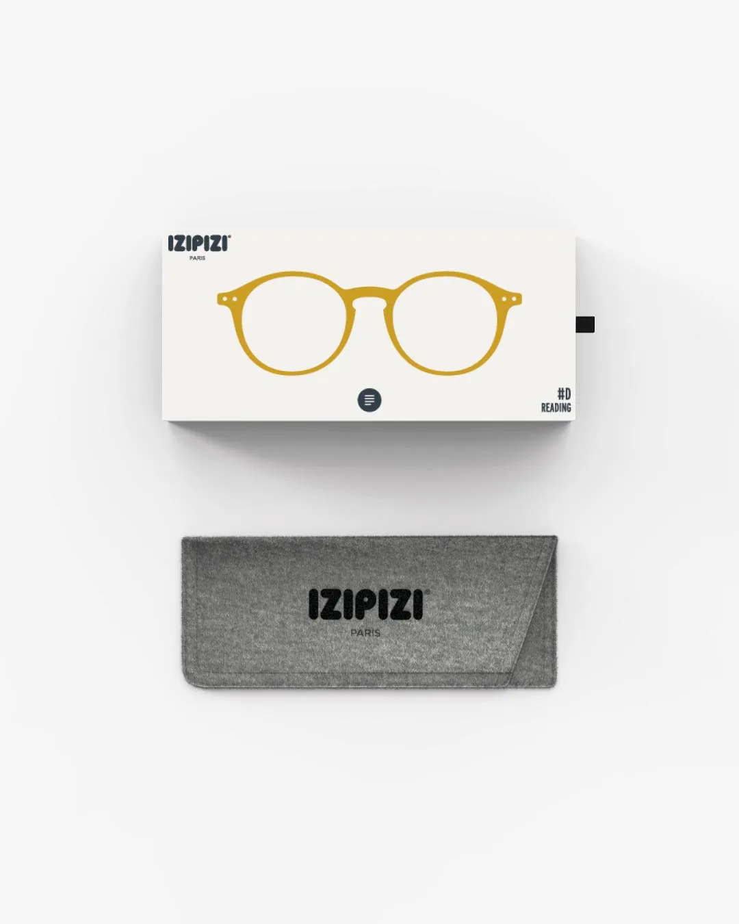 #D Reading Glasses - Golden Green