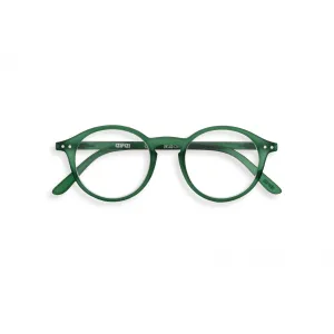 #D Reading Glasses - Green Crystal