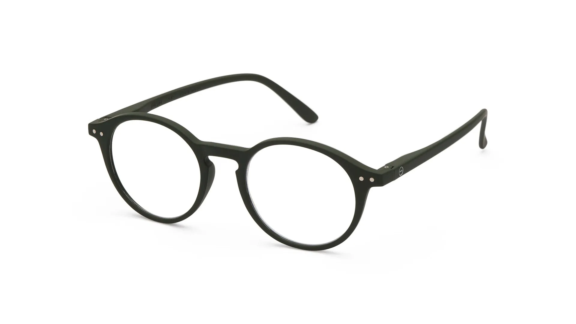 #D Reading Glasses - Kaki Green