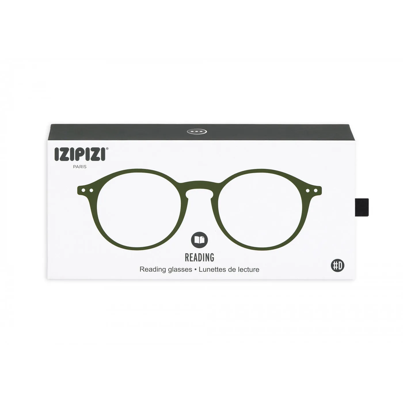 #D Reading Glasses - Kaki Green