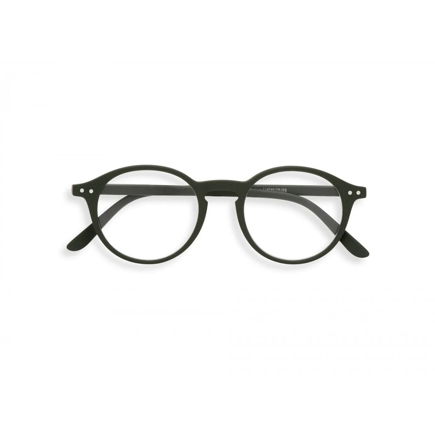 #D Reading Glasses - Kaki Green