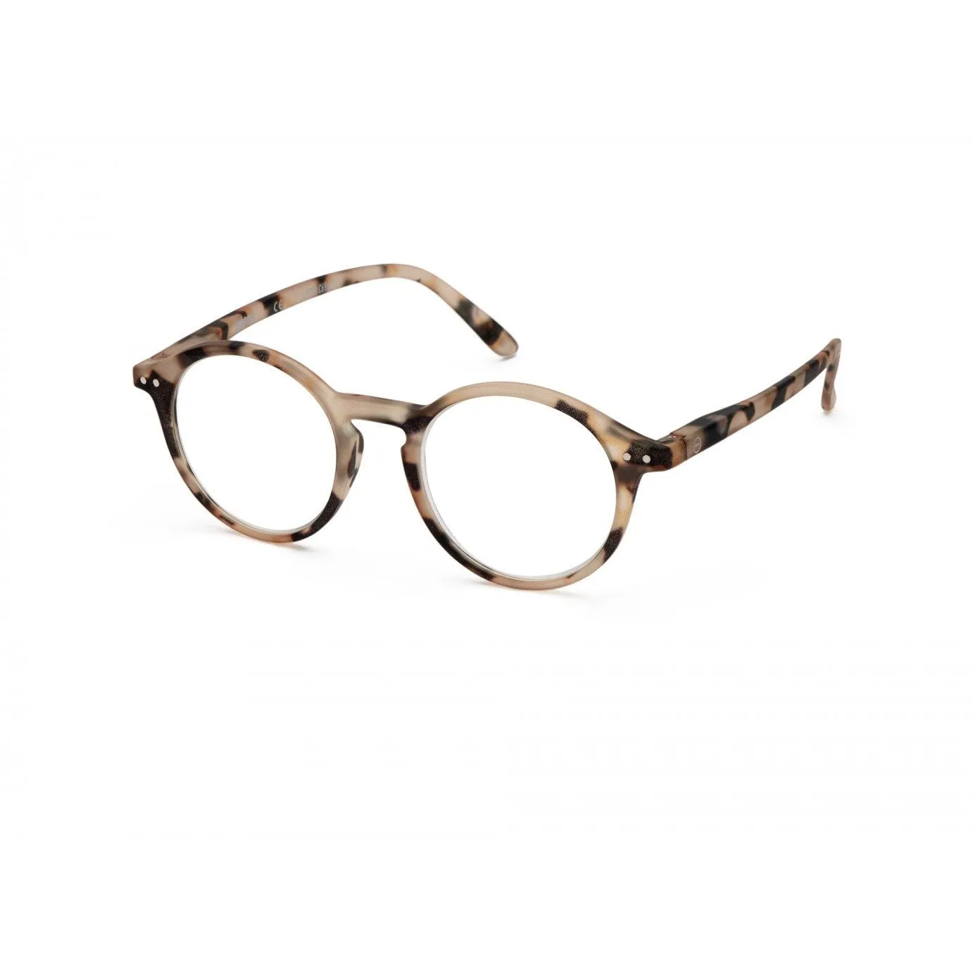#D Reading Glasses - Light Tortoise