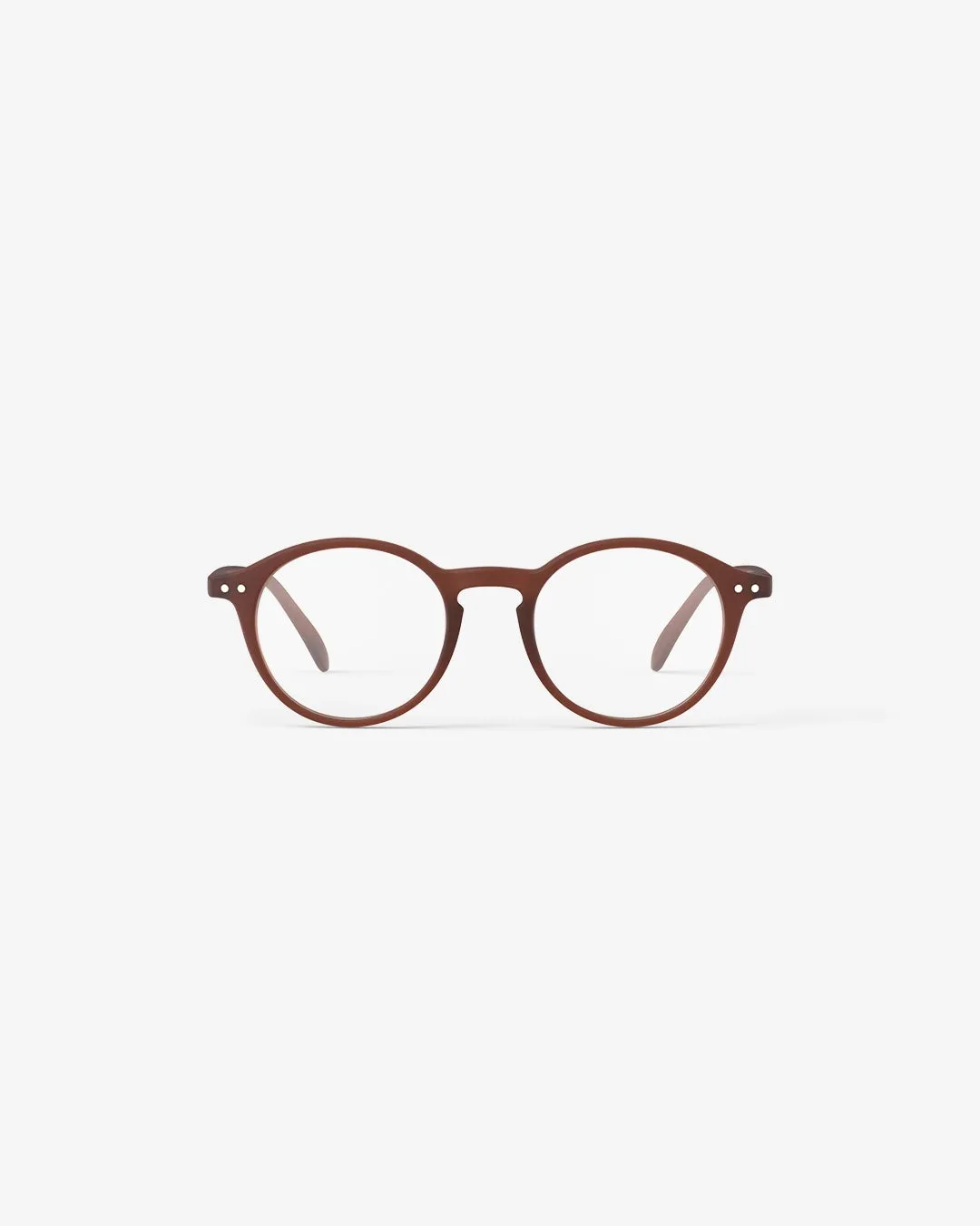 #D Reading Glasses - Mahogany