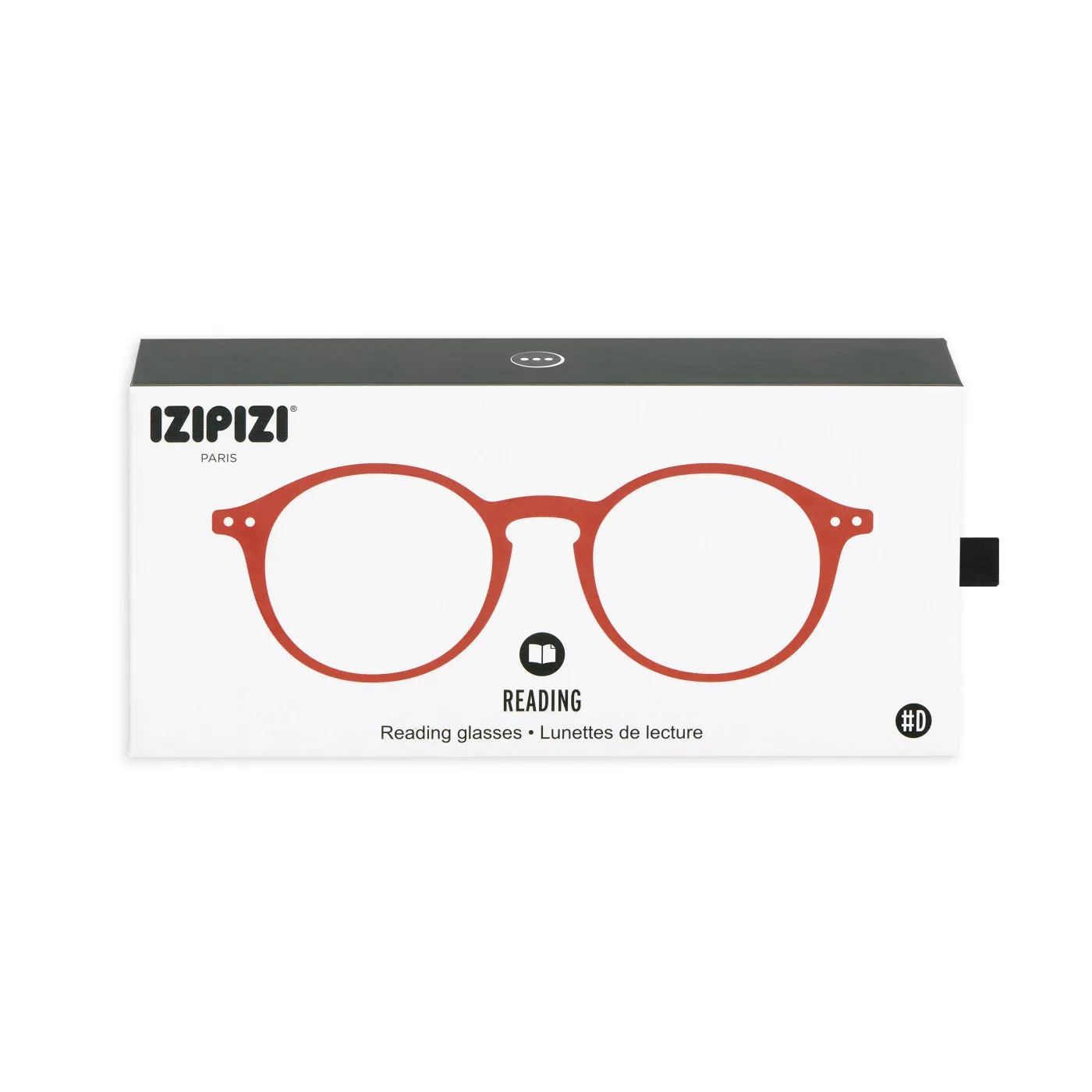 #D Reading Glasses - Red