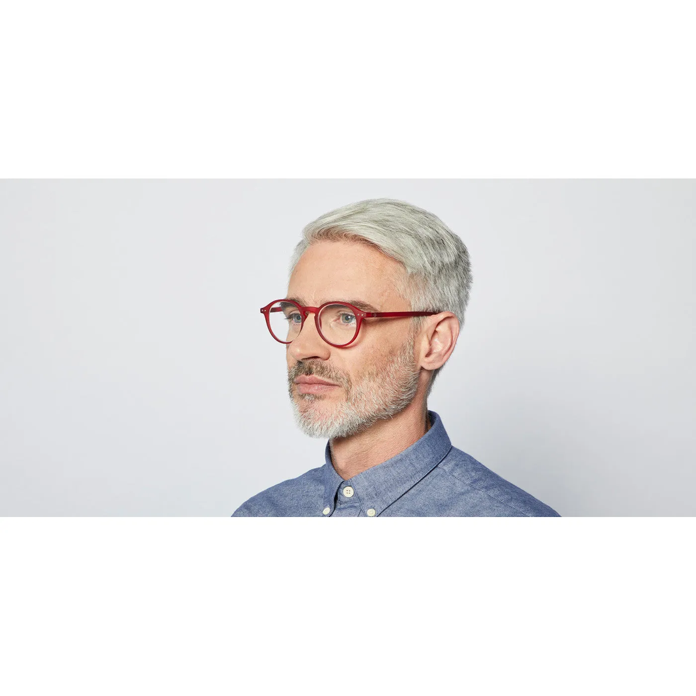 #D Reading Glasses - Red