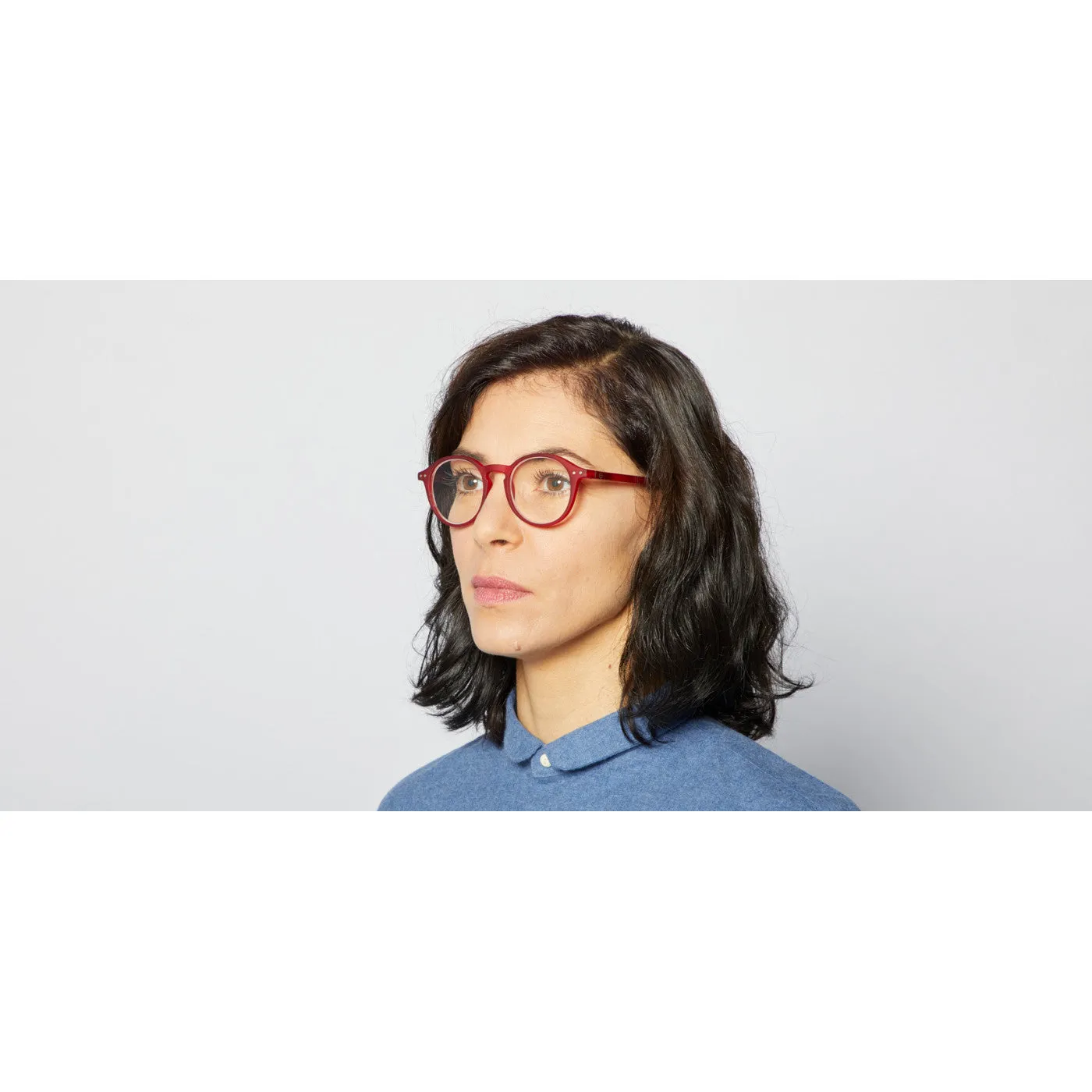 #D Reading Glasses - Red