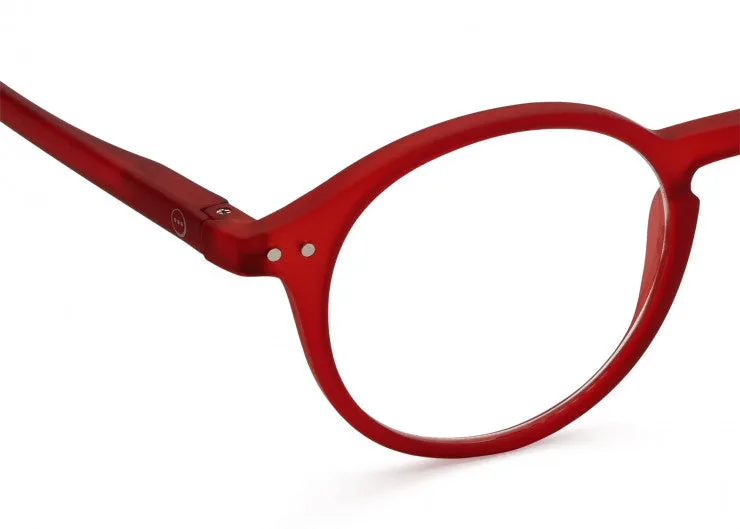 #D Reading Glasses - Red