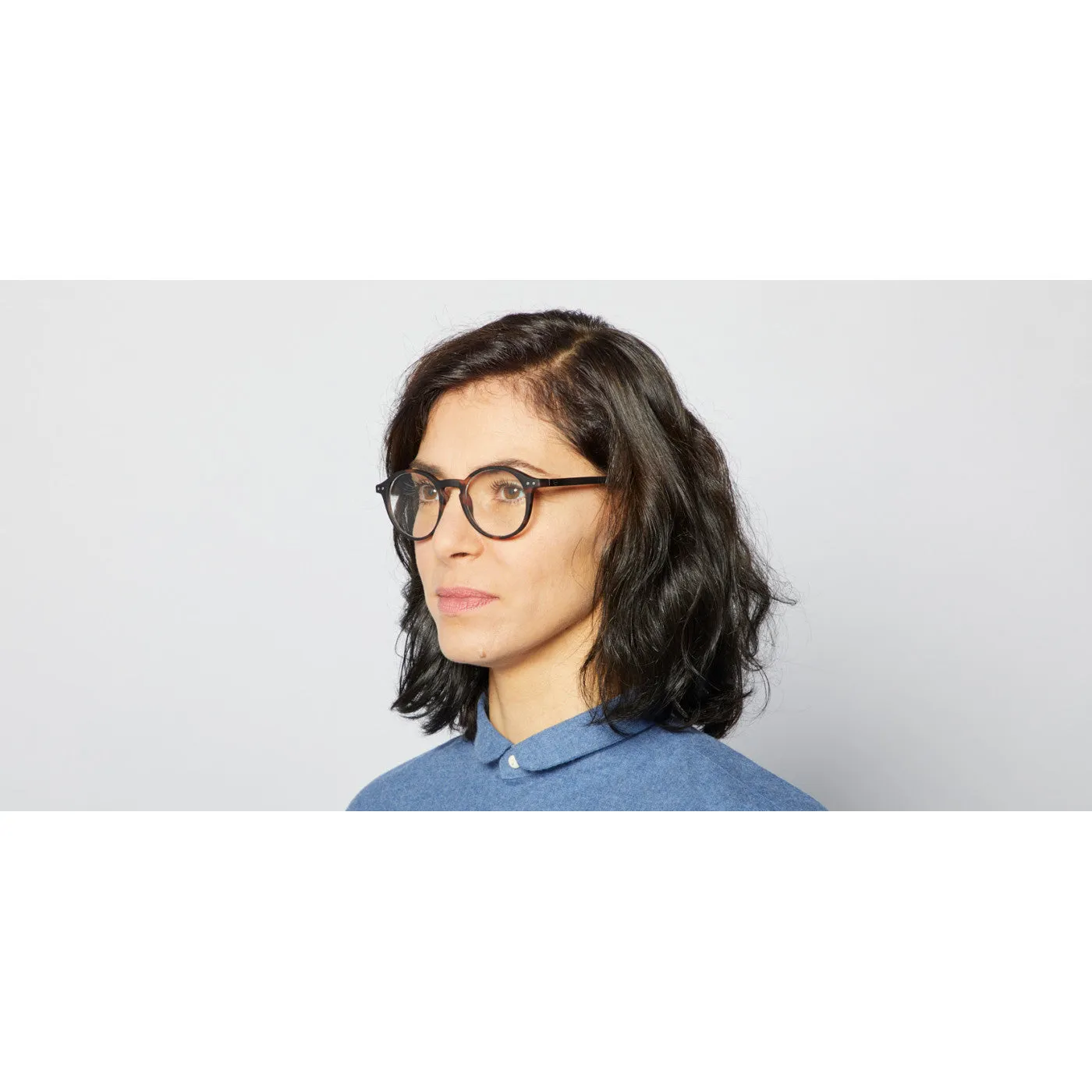 #D Reading Glasses - Tortoise