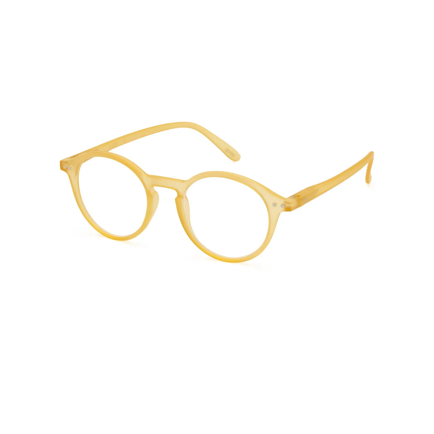 #D Reading Glasses - Yellow Honey