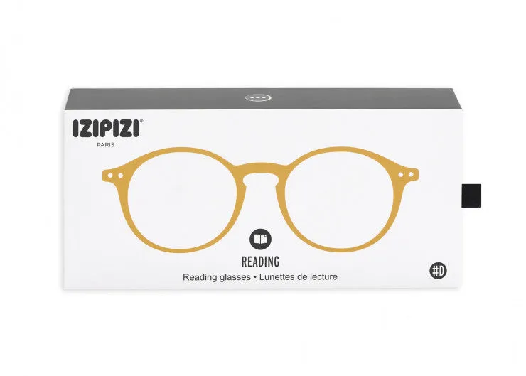 #D Reading Glasses - Yellow Honey