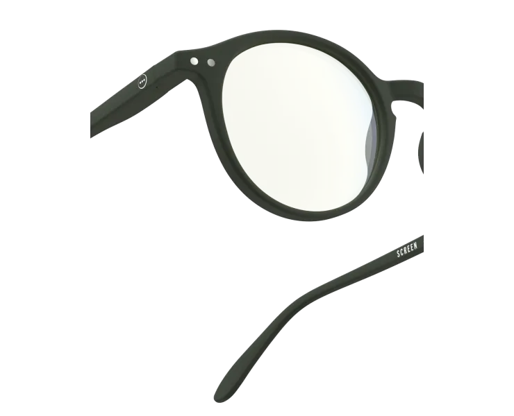 #D Screen Protection Glasses - Kaki Green
