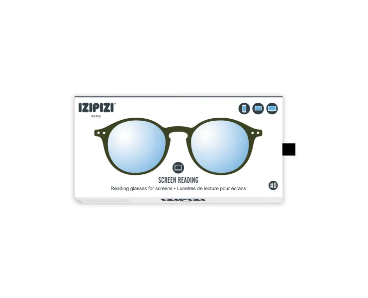 #D Screen Protection Glasses - Kaki Green