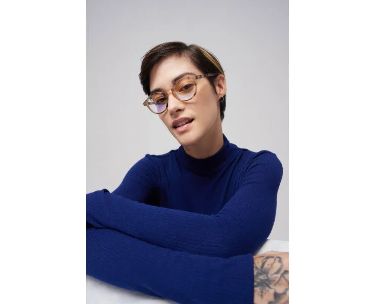 #D Screen Protection Glasses - Light Tortoise