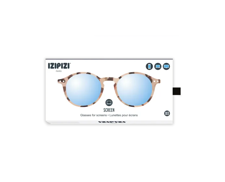 #D Screen Protection Glasses - Light Tortoise