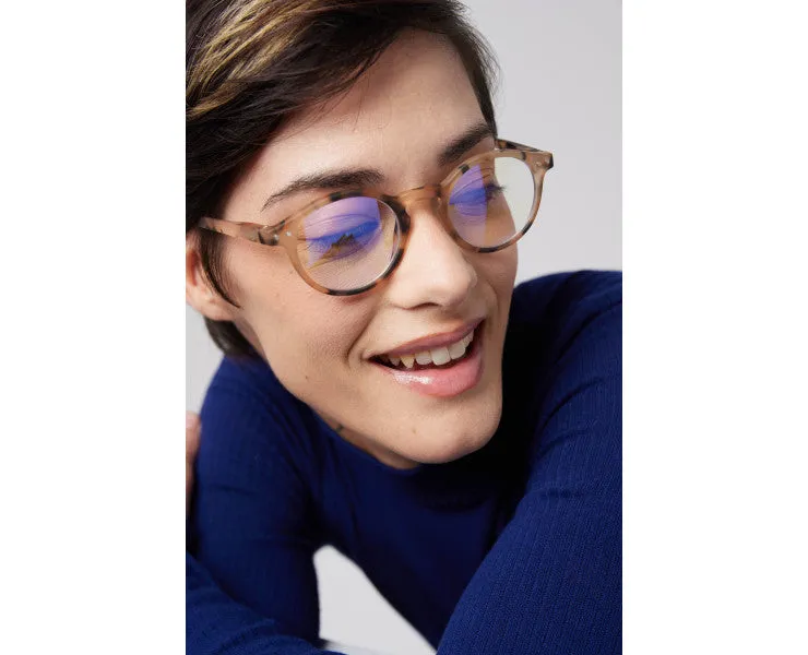 #D Screen Protection Glasses - Light Tortoise
