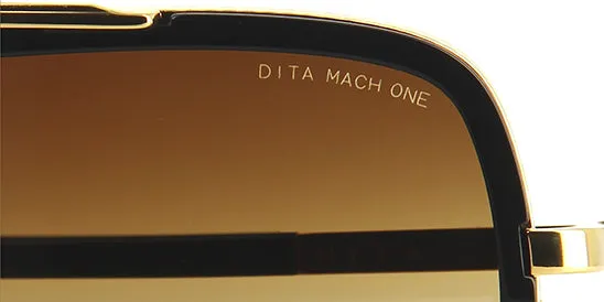Dita Mach One DRX 2030 B - Gold & Black - As Seen On Snoop Dogg