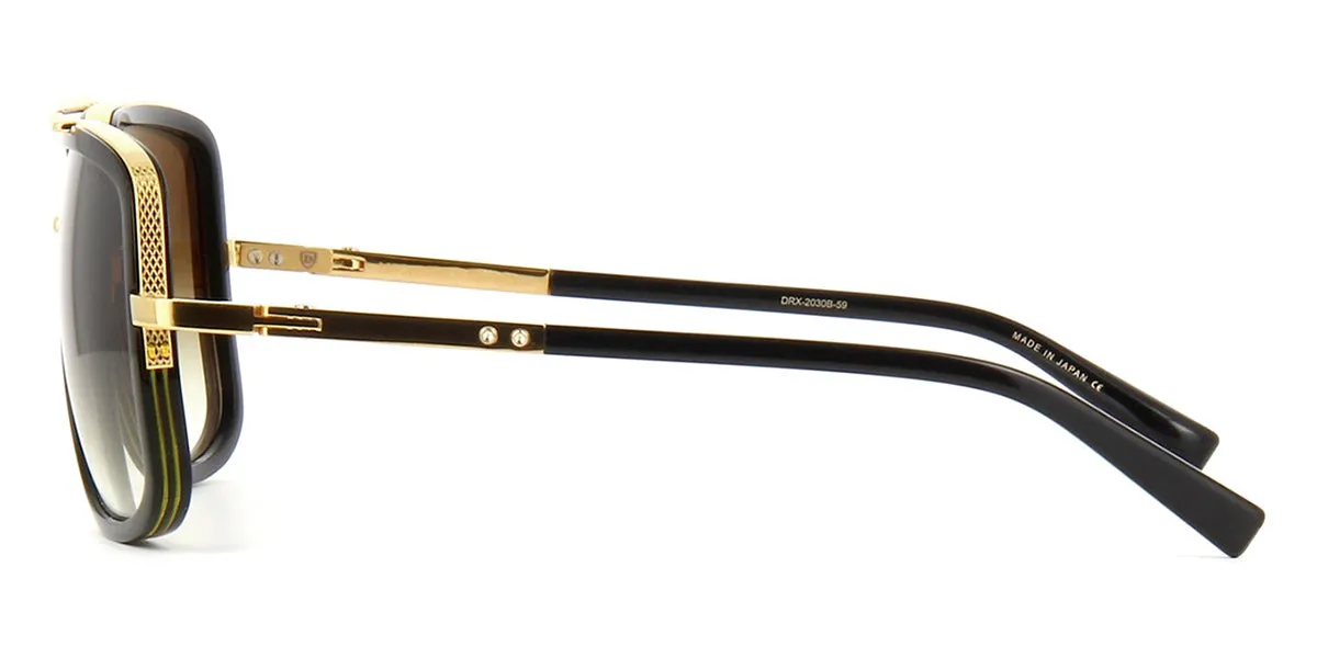 Dita Mach One DRX 2030 B - Gold & Black - As Seen On Snoop Dogg