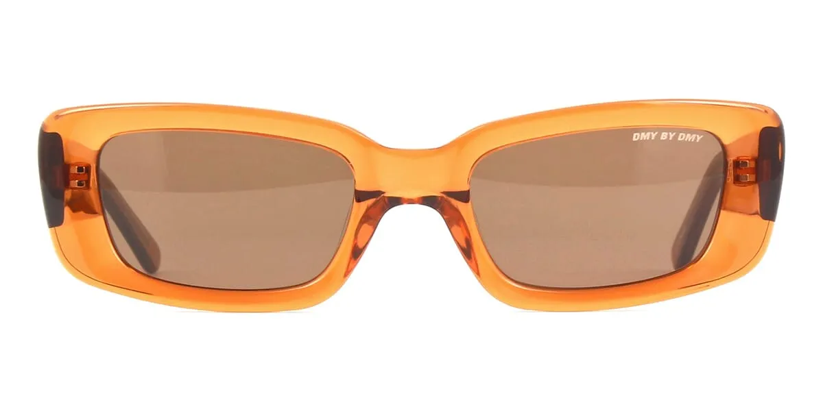DMY BY DMY Preston DMY02TA Transparent Amber - As Seen On Bella Hadid