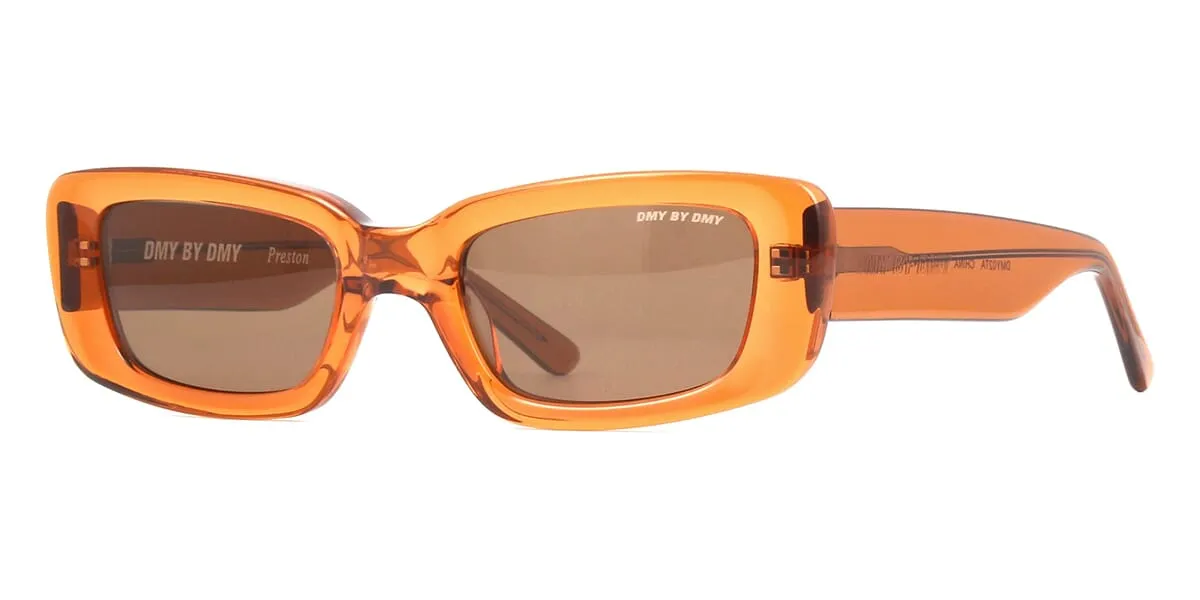 DMY BY DMY Preston DMY02TA Transparent Amber - As Seen On Bella Hadid