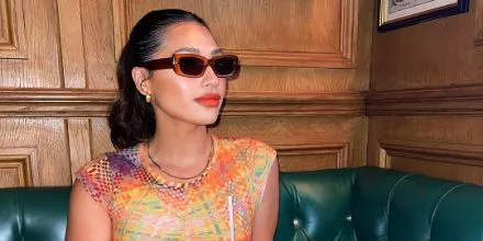 DMY BY DMY Preston DMY02TA Transparent Amber - As Seen On Bella Hadid