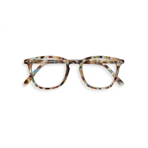 #E Reading Glasses - Blue Tortoise