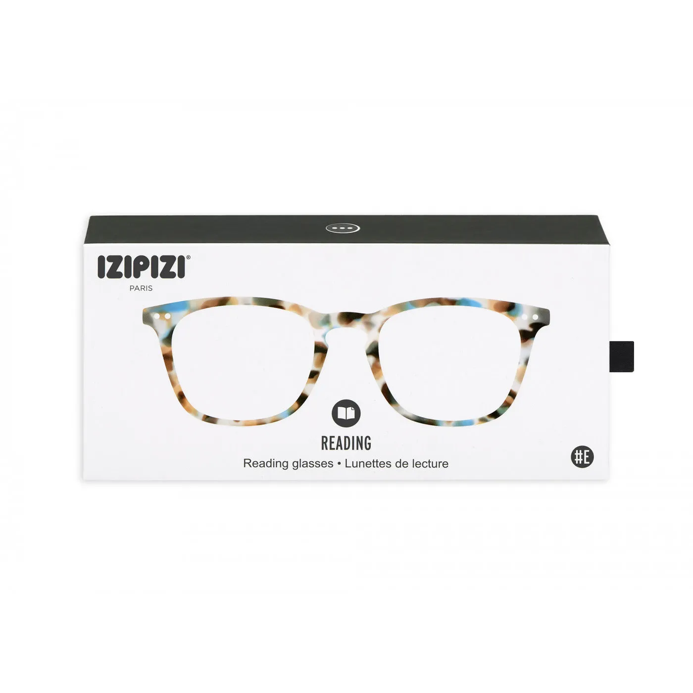 #E Reading Glasses - Blue Tortoise