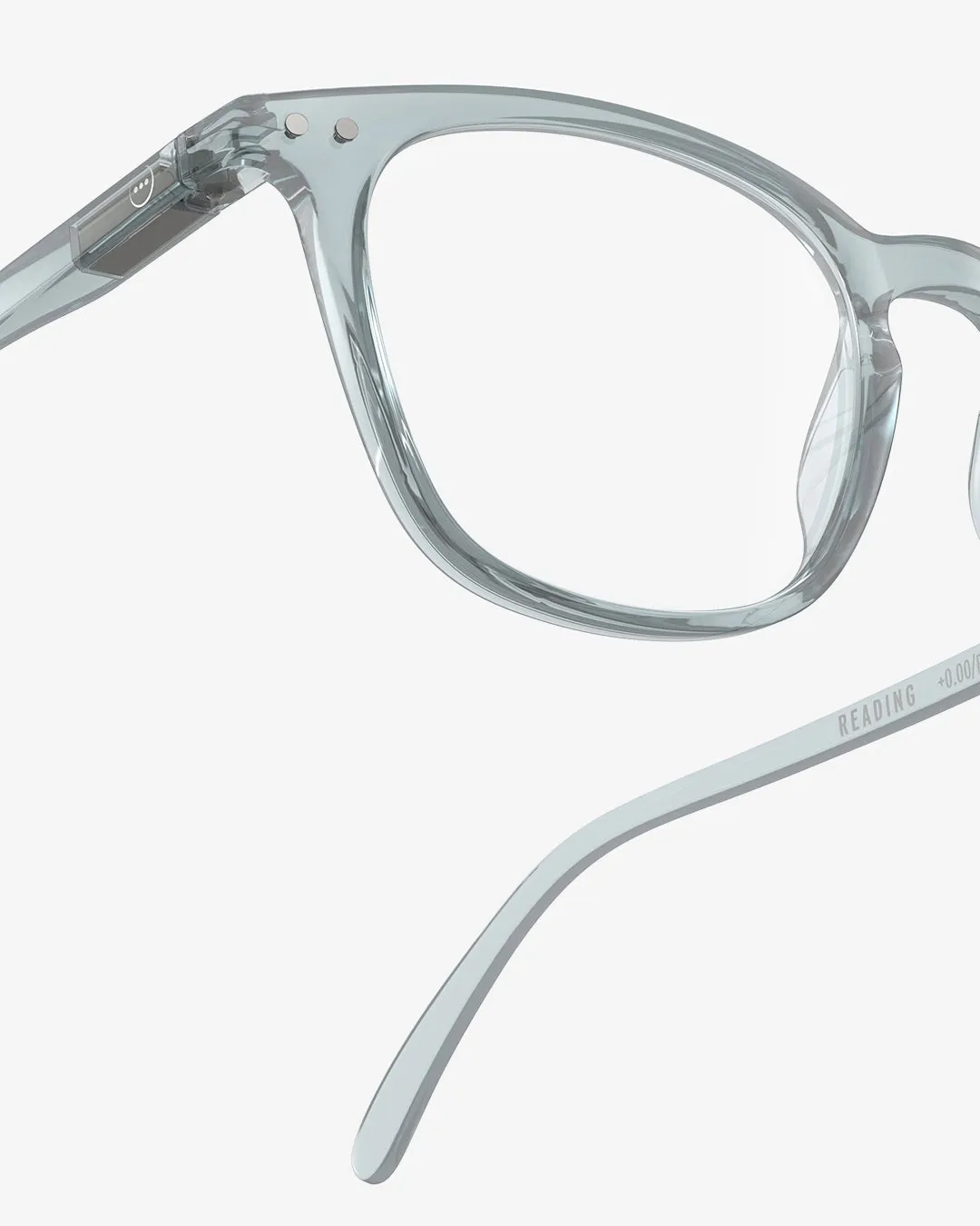 #E Reading Glasses - Frozen Blue