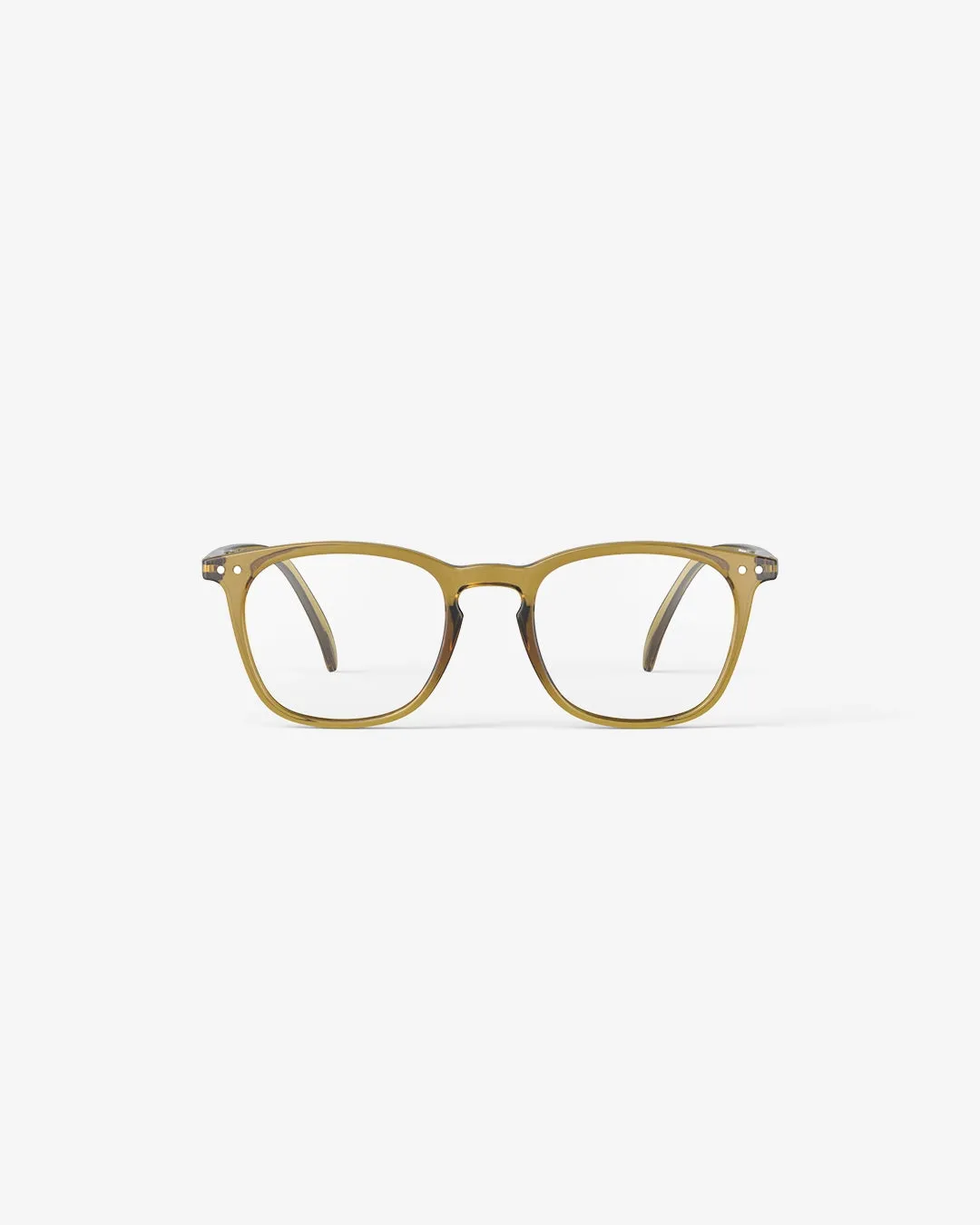 #E Reading Glasses - Golden Green